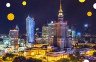 Taras widokowy PKiN - nocą