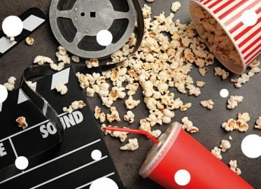 Kino plenerowe przed Westfield Arkadia
