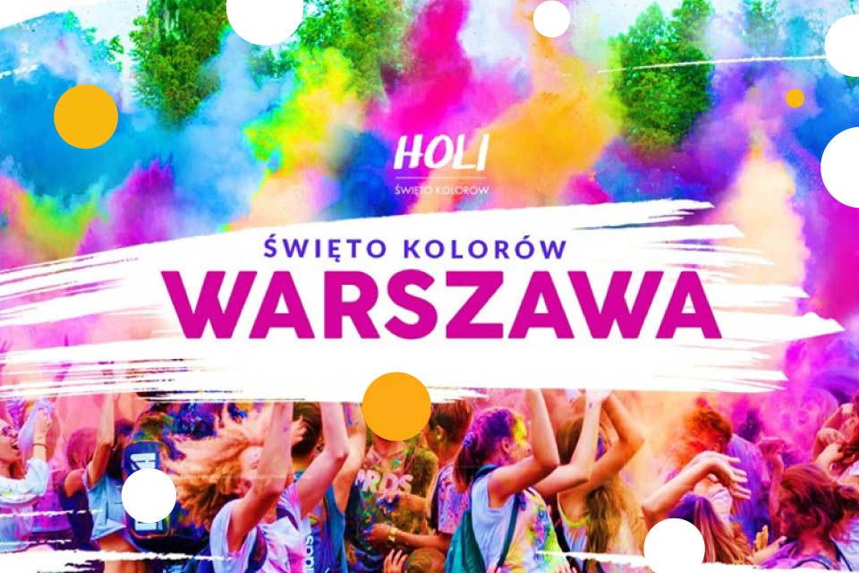 Holi Święto Kolorów w Warszawie 2022