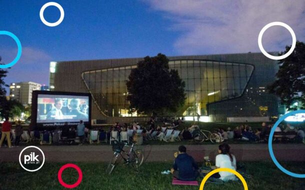 Kino plenerowe Polin na Łące Leśmiana