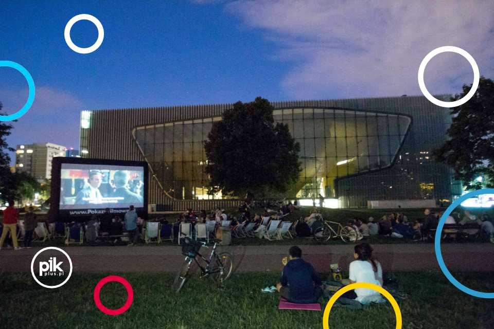 Kino plenerowe Polin na Łące Leśmiana