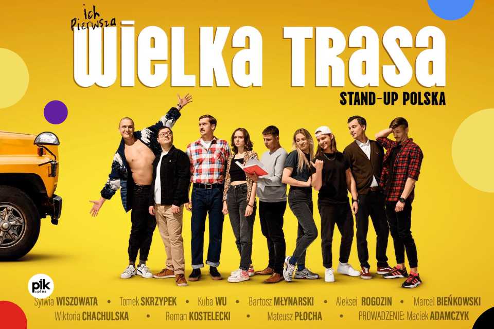 Wielka Trasa Stand-up Polska – Warszawa