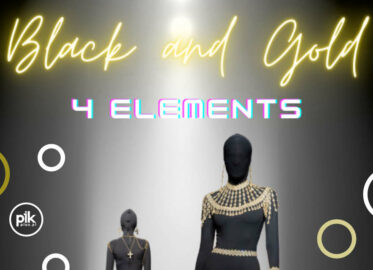 Black and Gold 4 Elements | pokaz mody