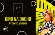 Kino plenerowe na dachu NYX Hotel Warsaw