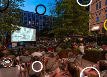 Kino plenerowe w Browarach Warszawskich