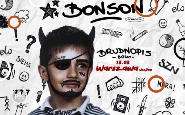 Bonson | koncert w Warszawie - Bilety
