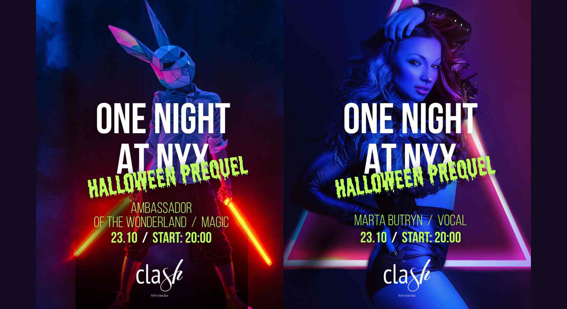 Halloween Prequel One Night at NYX Warsaw