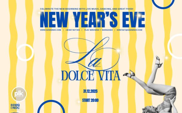 Sylwester w Dzień i Noc - Hala Mirowska | Sylwester 2025/2026 w Warszawie