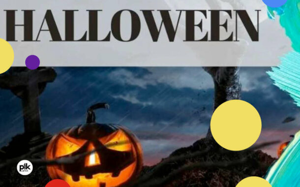 Halloween'owe malowanie przy winie w Warszawie!