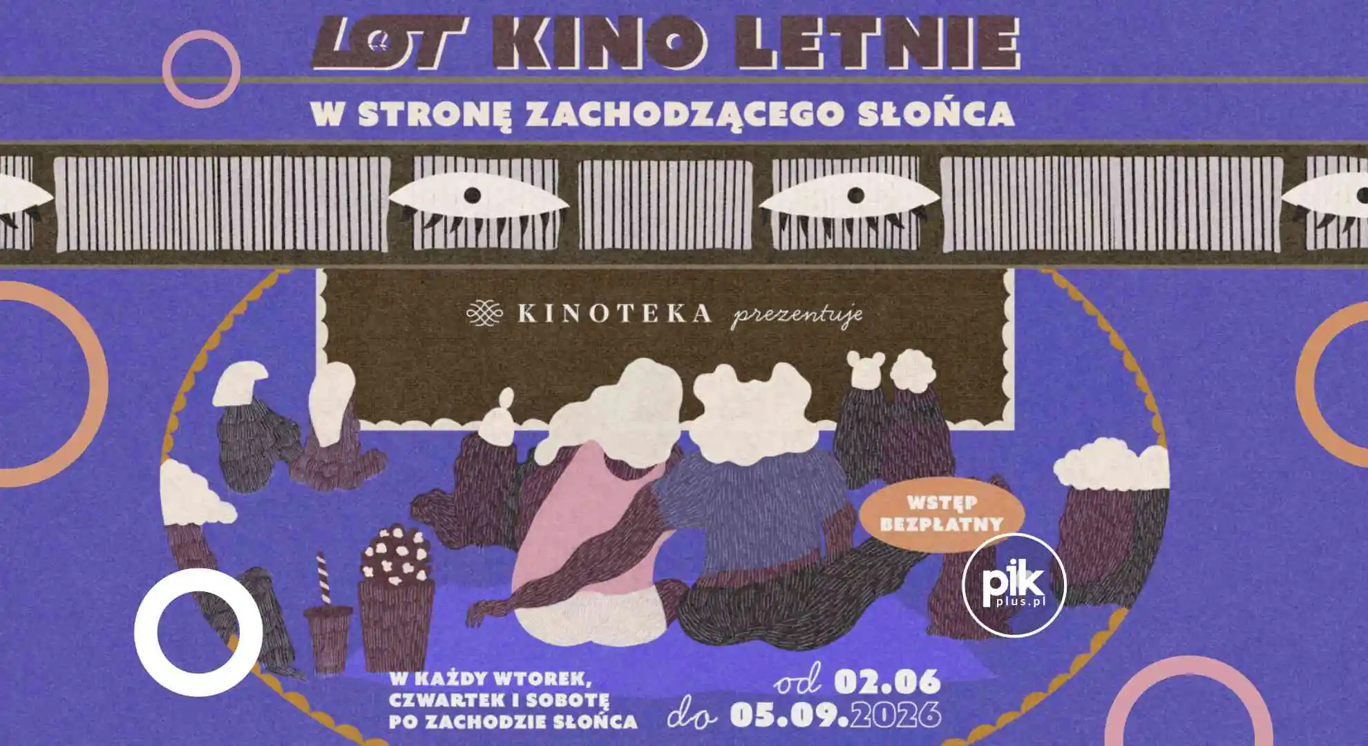 Kino plenerowe na pl. Defilad – Kinoteka
