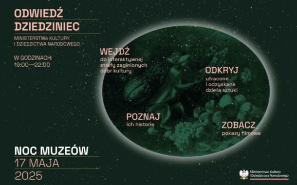 Noc Muzeów 2025 na dziedzińcu Ministerstwa Kultury i Dziedzictwa Narodowego