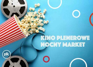 Kino plenerowe na Nocnym Markecie Towarowa