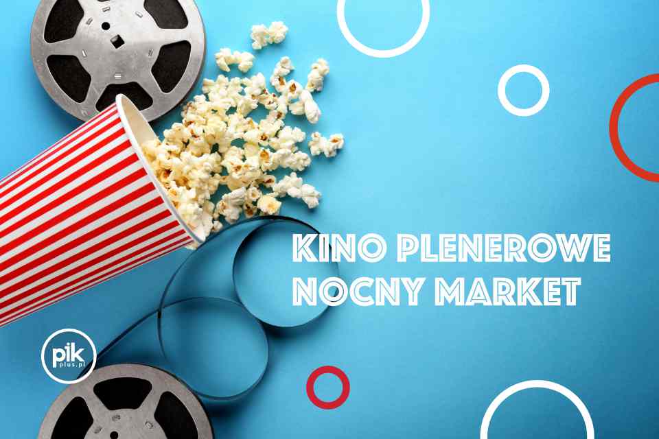 Kino plenerowe na Nocnym Markecie Towarowa