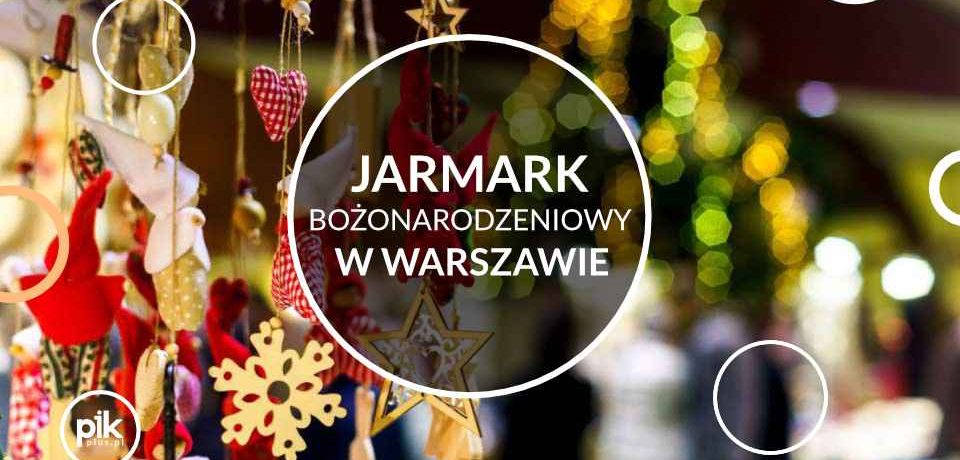 Jarmark Bożonarodzeniowy na Placu Defilad w Warszawie