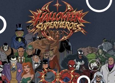 Halloween w Moon - Superheroes