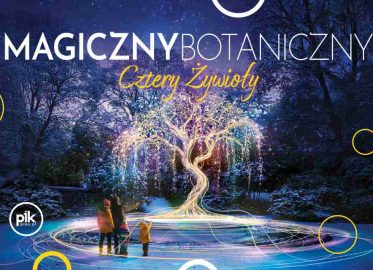 Magiczny Botaniczny - Park Iluminacji w Ogrodzie Botanicznym Warszawa