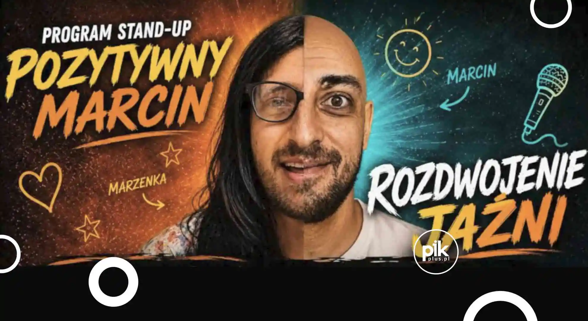 Pozytywny Marcin | stand-up w Warszawie – Bilety