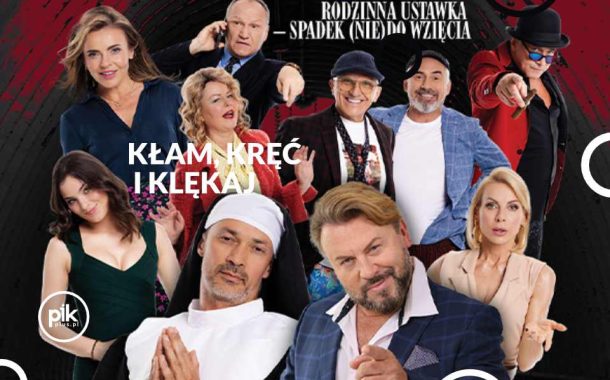 Kłam, kręć i klękaj | spektakl w Warszawie - Bilety