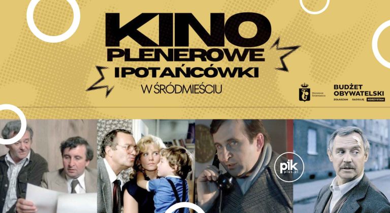 Kino plenerowe na Rynku Nowego Miasta