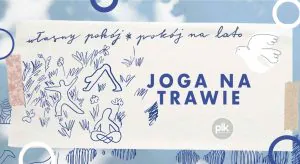 Joga na Trawie w Pokoju na Lato