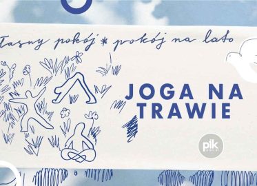 Joga na Trawie w Pokoju na Lato