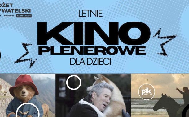 Kino plenerowe w Centrum Kultury i Aktywności