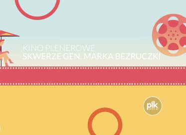 Kino plenerowe na Skwerze Gen. Marka Bezruczki