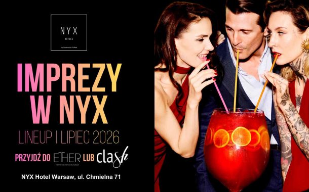 Lipiec w rytmie NYX | Bezpłatne wydarzenia w Etherze