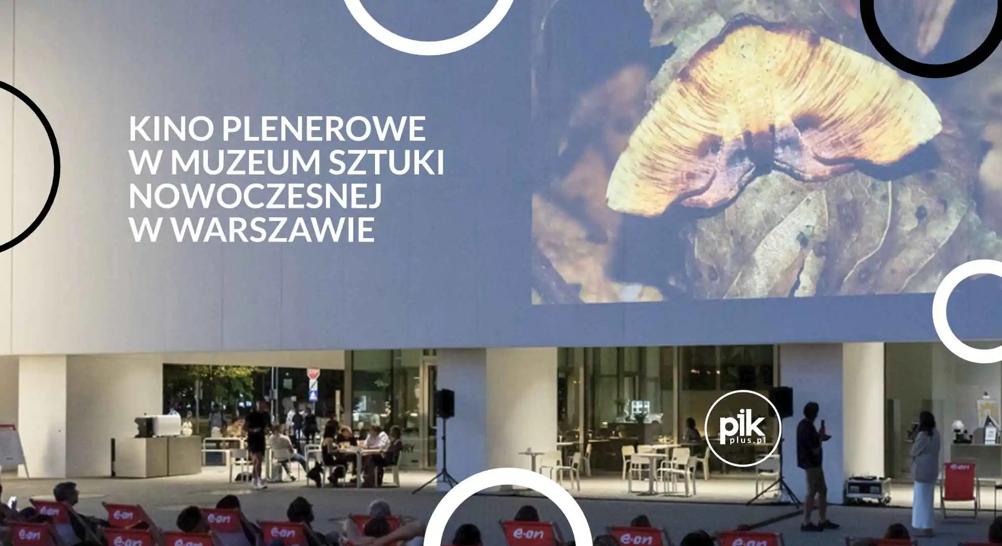 Kino plenerowe z Muzeum Sztuki Nowoczesnej
