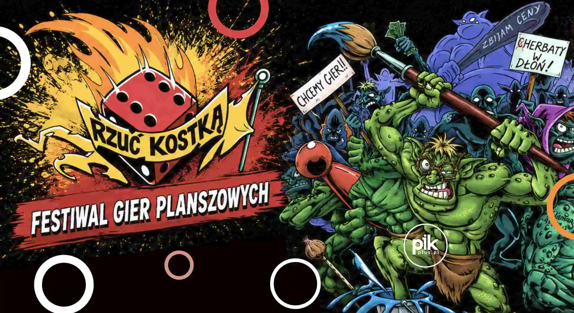 Rzuć Kostką - Festiwal Gier Planszowych w Warszawie - 2026 - Bilety