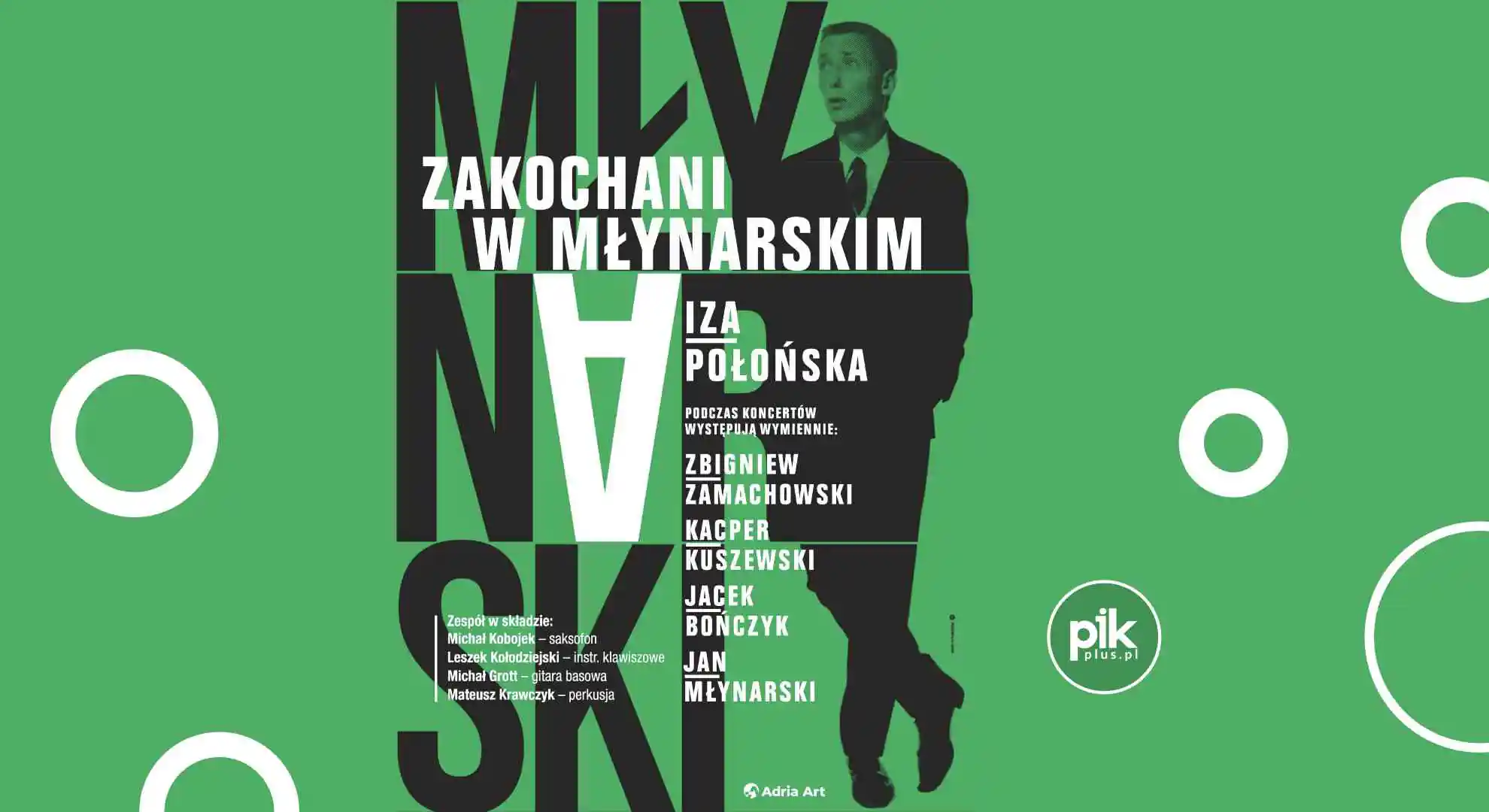 Zakochani w Młynarskim. Śpiewają Iza Połońska i goście | koncert w Warszawie - Bilety