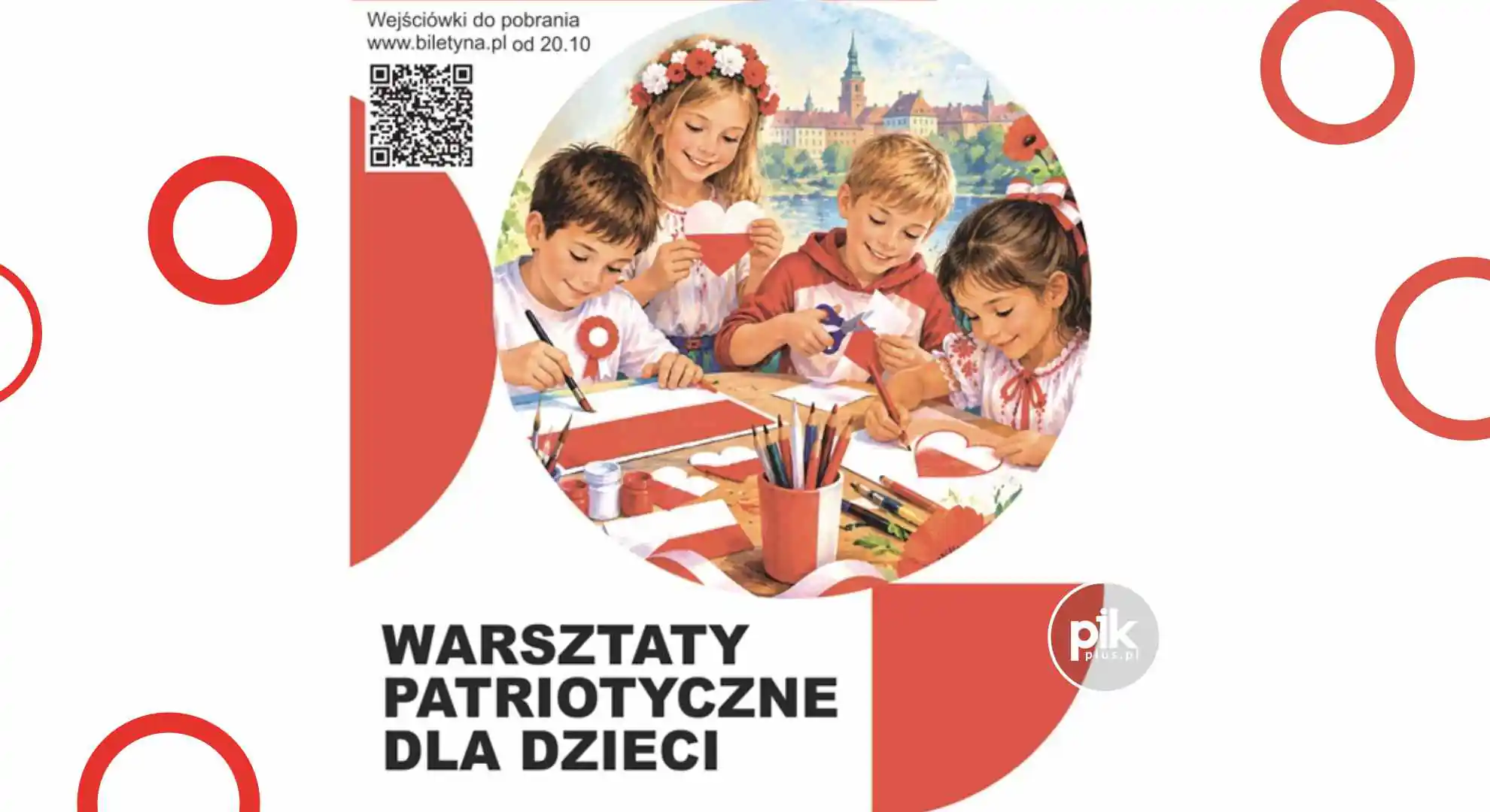 Warsztaty patriotyczne dla dzieci w DK Portiernia